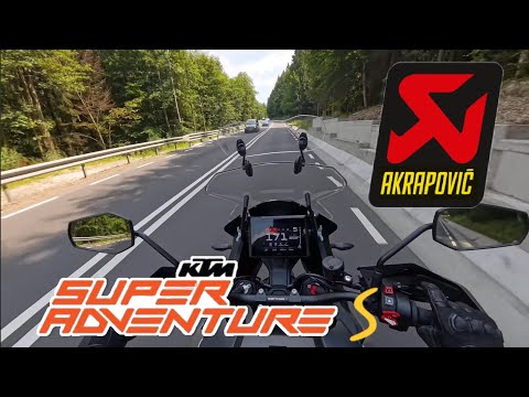 2024 KTM 1290 Super Adventure S - Akrapovic Slip-on - DBKiller in