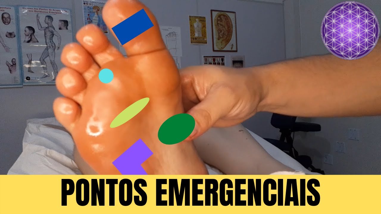 Pontos Emergenciais da Reflexologia Podal