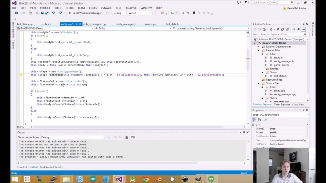 Box2D with SFML Tutorial