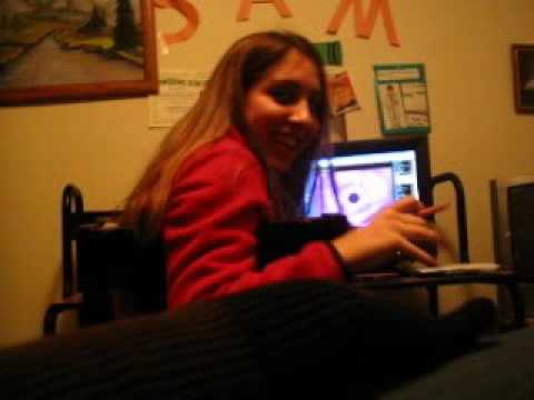 2004 12 22  Adrienne & friends in Bedroom Snake Video    YT 2