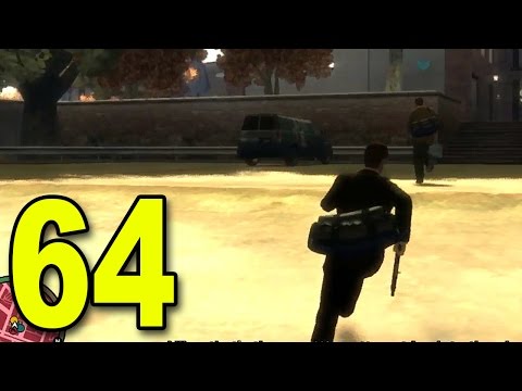 Grand Theft Auto 4 - Part 64 - Epic Police Chase (Let's Play / Walkthrough / Guide)