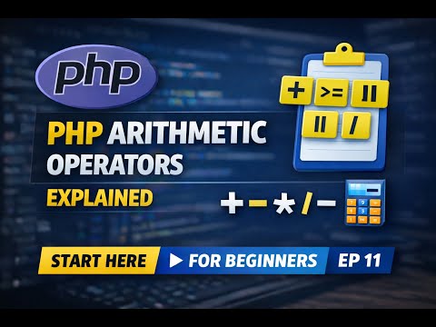 Php Arithmetic Operators Explained Beginner Tutorial