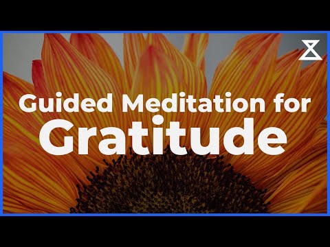 15 Minute Guided Meditation for Gratitude (Voice Only, No Music)