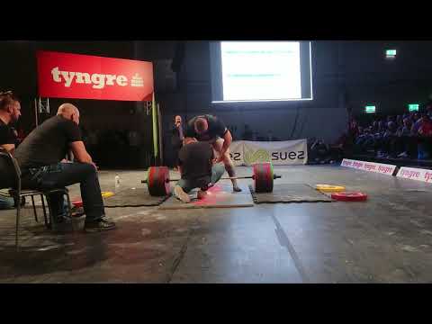 Nedzmin Ambeskovic breaks the Swedish deadlift record