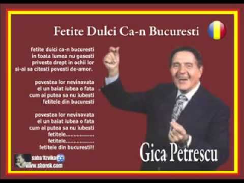 Gica Petrescu  Fetite Dulci eng