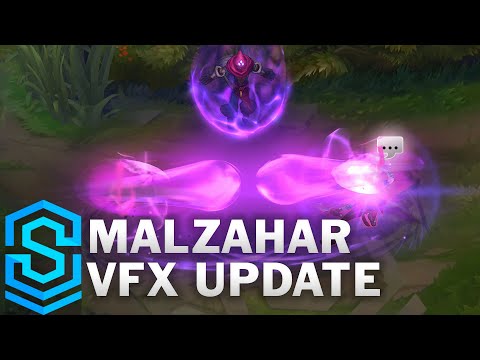 Malzahar Visual Effect Update Comparison - All Skins | League Of Legends