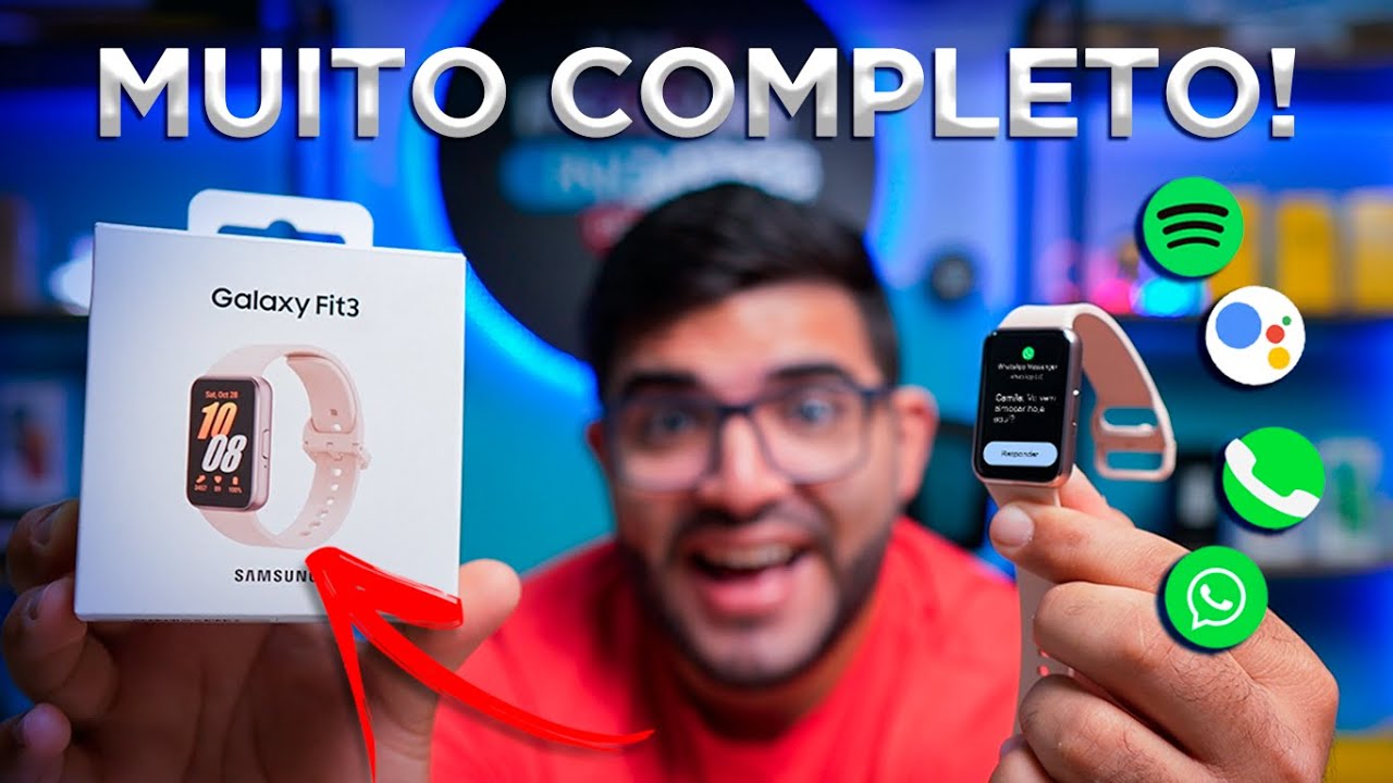CHEGOU! Galaxy Fit 3 ta mais pra Smart Watch! Responde WhatsApp e ótimo PREÇO!