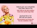 California Gurls Katy Perry Snoop Dogg Lirik Lagu Terjemahan