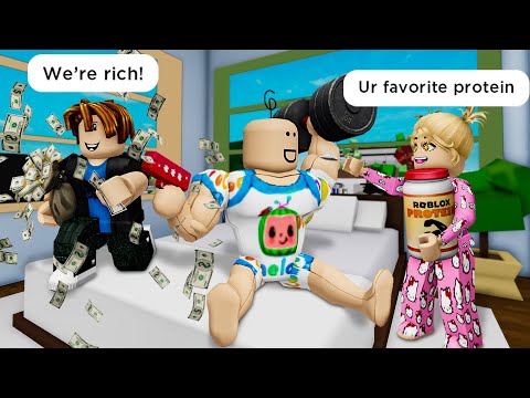 CEO ADOPTION 👶🏻 Roblox Brookhaven 🏡 RP - Funny Moments