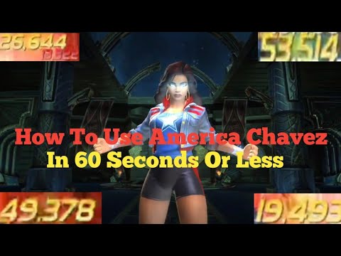 How To Use America Chavez In 60 Seconds Or Less
