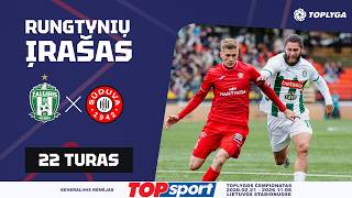 22 turas: „Žalgiris“ – „Sūduva“ (2026-10-10)