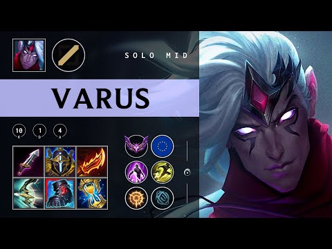 Varus Mid vs Kassadin - EUW Master Patch 25.24