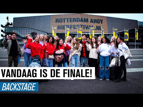 #24 EEN KIJKJE ACHTER DE SCHERMEN TIJDENS DE FINALE! | JUNIOR SONGFESTIVAL 2021 🇳🇱