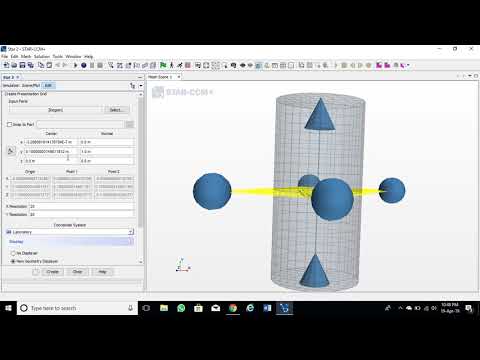 Star CCM+ Tutorial: DEM Simulation set up