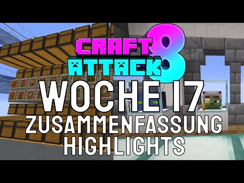 Craft Attack 8 KOMPLETTE WOCHE 17 ZUSAMMENFASSUNG - Jeder Teilnehmer| Von Fan für Fans | Urutox