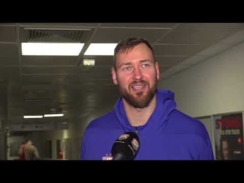 Donatas Motiejunas nakon pobede Zvezde nad Baskonijom I SPORT KLUB Košarka