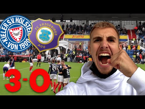 HOLSTEIN KIEL - ERZGEBIRGE AUE 3:0 STADIONVLOG !! | ES GEHT DOCH 😍