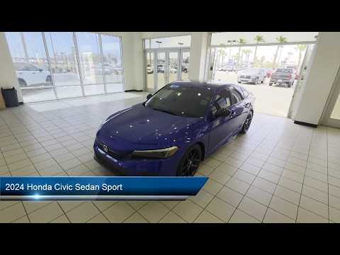 2024 Honda Civic Sedan Sport Somerton  San Luis  Fortuna Foothills  Welton