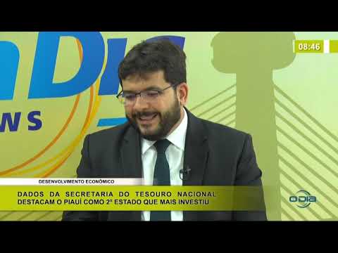 BOM DIA NEWS 13 01 2020  Rafael Fonteles (Sec. Fazenda do PiauiÌ) - Desenvolvimento econoÌ‚mico