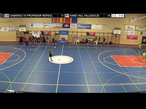 Camargo 74 Propenor Repsol vs Grupo CHR Hand Vall Valladolid