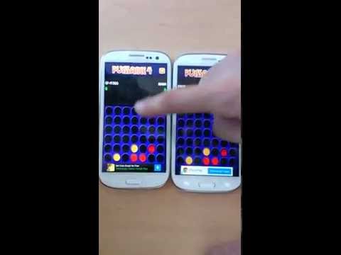 4 in a Row Connect Multiplayer Video