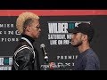 LEDUAN BARTHELEMY AND EDUARDO RAMIREZ GO FACE TO FACE IN VEGAS - WILDER VS ORTIZ 2