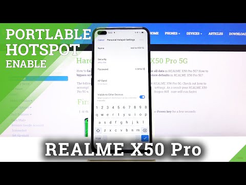 How to Enable Hotspot in Realme X50 Pro – Share Wireless Internet