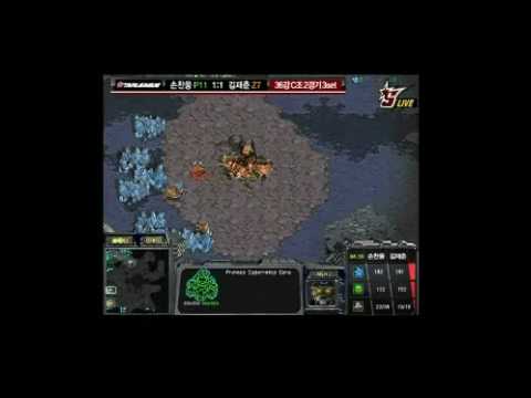 BackHo[WHITE] vs A Winner of Match 1 [24 December, 2008] 3set @ BaToo OSL 2008 (francais) part 1