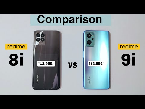 realme 8i vs realme 9i Comparison : Speed Test, PUBG Graphics, Antutu, Fingerprint( Which is Best? )