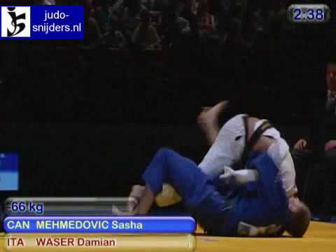 Judo 2009 Birmingham: Mehmedovic (CAN) - Waser (ITA) [-66kg].