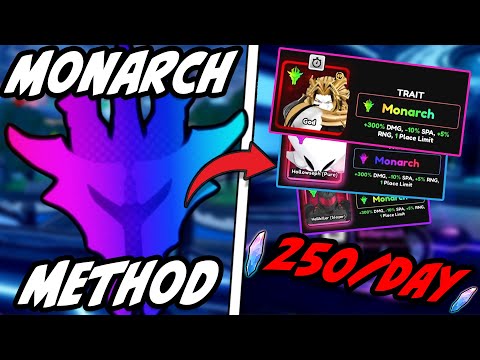 NEW *BEST* MONARCH METHOD In Anime Vanguards Anniversary! Farm Thousands of Rerolls EASILY!