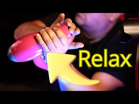 10 Hours ASMR Hairdryer with White Noise - Total Relaxation