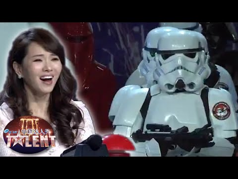 Dancing Stormtroopers pay a visit to China! | China's Got Talent 2011 中国达人秀