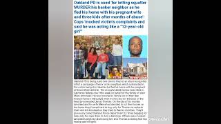 Miles Armstead ki!!ed allegedly by a squatter now jailed Jamal Thomas Oakland PD being sued...