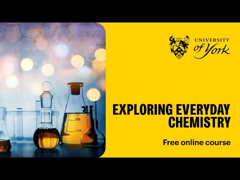 Exploring everyday chemistry (free online course)