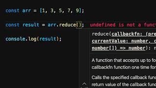 JavaScript Arrays Sum all the values using reduce method