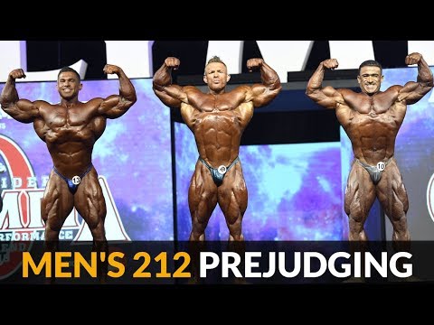FLEX LEWIS VS KAMAL ELGARGNI MEN'S 212 | 2018 OLYMPIA PREJUDGING...
