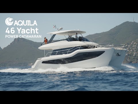 Aquila 46 Yacht | Life Aboard a Luxury Power Catamaran | French Riviera