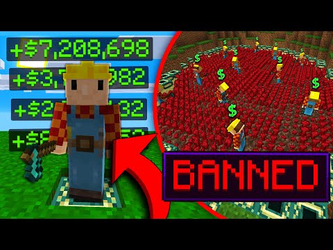 F1NN5TER - THE BANNABLE FARM! | Minecraft Skyblock