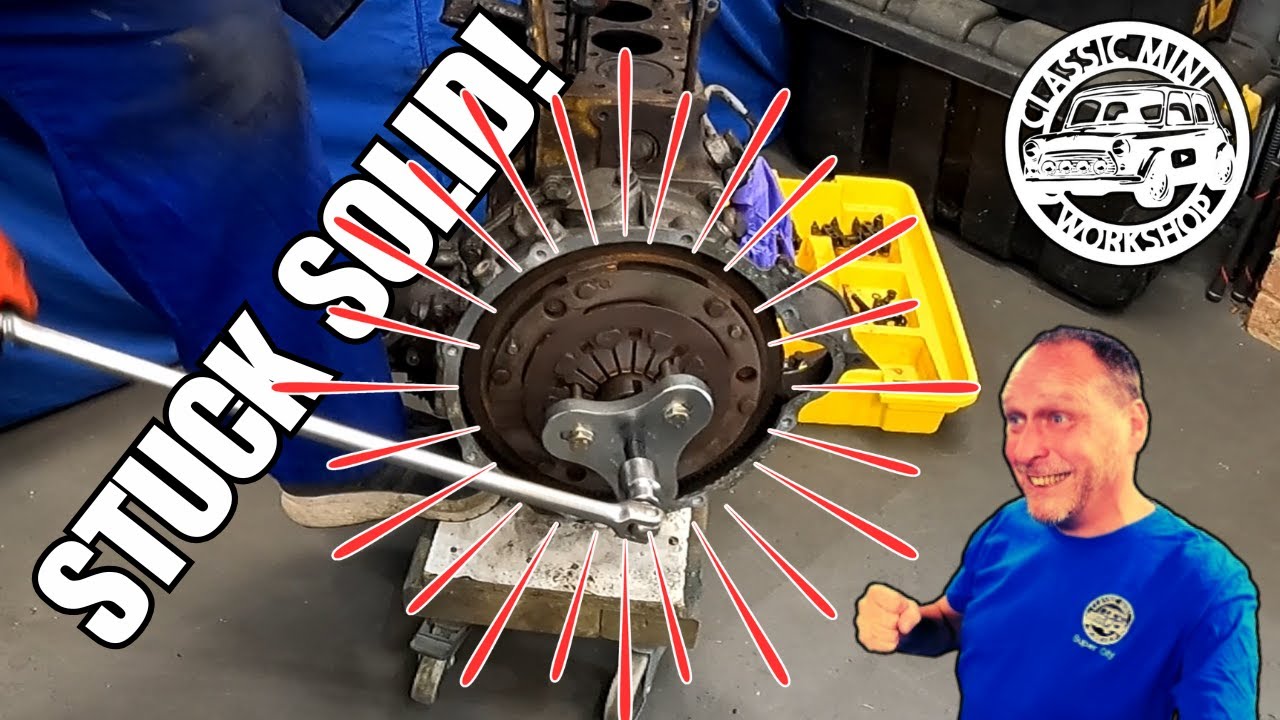 Will It Come Off? Removing a Seized Flywheel on Our Classic Mini Engine!