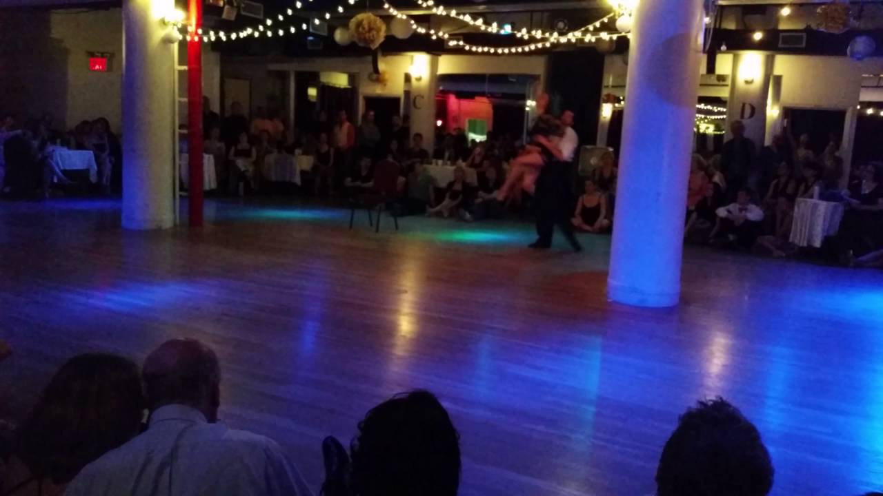 Argentine tango performers: Leah Barsky & Cristian Correa -  modern dance
