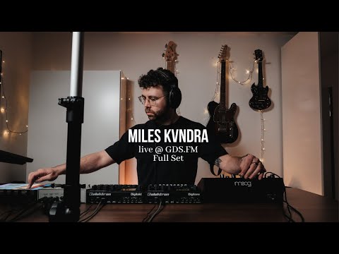 Miles Kvndra live @ GDS.FM | Full 1 Hour Set | Played on Ableton Live, Digitone and Mother-32