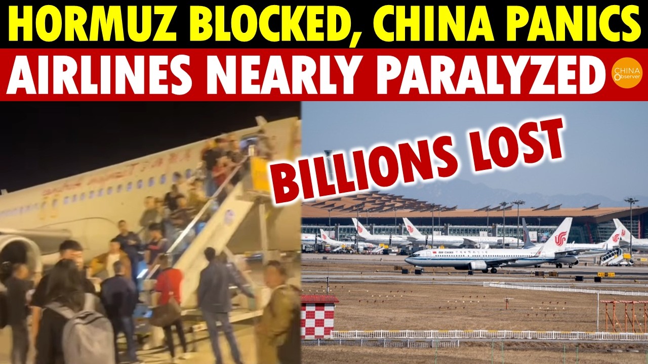 Billions Lost! Closing the Strait of Hormuz Sends China into Panic, Airline Industry Near Collapse