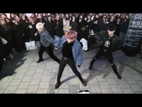 디오비(D.O.B)/ Boy In Luv(상남자) - BTS(방탄소년단)/2차-4/ 20191223 홍대버스킹 dance cover