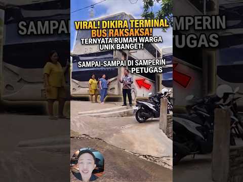 Rumah Unik Berbentuk Bus☝❗❗#shorts #videoshort #viralvideo