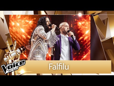 THE VOICE Israel | Nasrin Kadri and Daniel Jamel - Falfilu