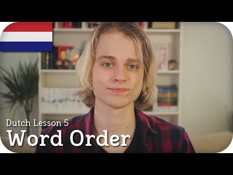 Dutch Lesson #05 | Word Order