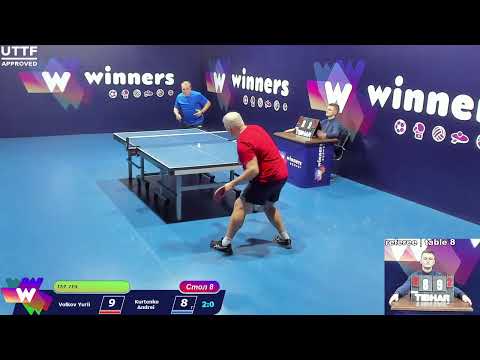 Volkov Yurii - Kurtenko Andrei WINners CUP Table Tennis 8 17.12.2020 19:15