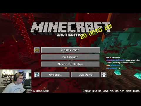 xQc plays Minecraft EP 299 - JANUARY 08 2026