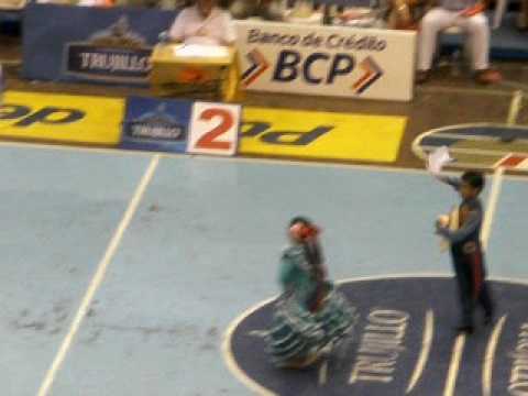 Claudia Lucia Donet Sanchez. 50° Concurso Nacional de Marinera 2010